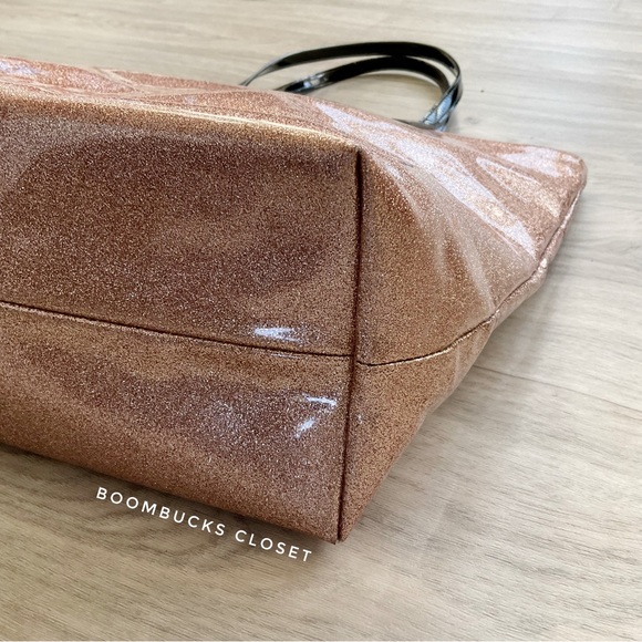 Kate Spade Rose Gold Glitter Tote Bag NWOT - Picture 14 of 16